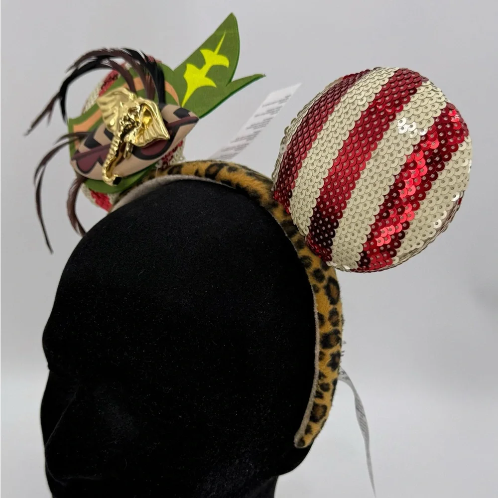 Disney Minnie Mouse Main Attraction Ear Headband Jungle Cruise Limited Rel NWT